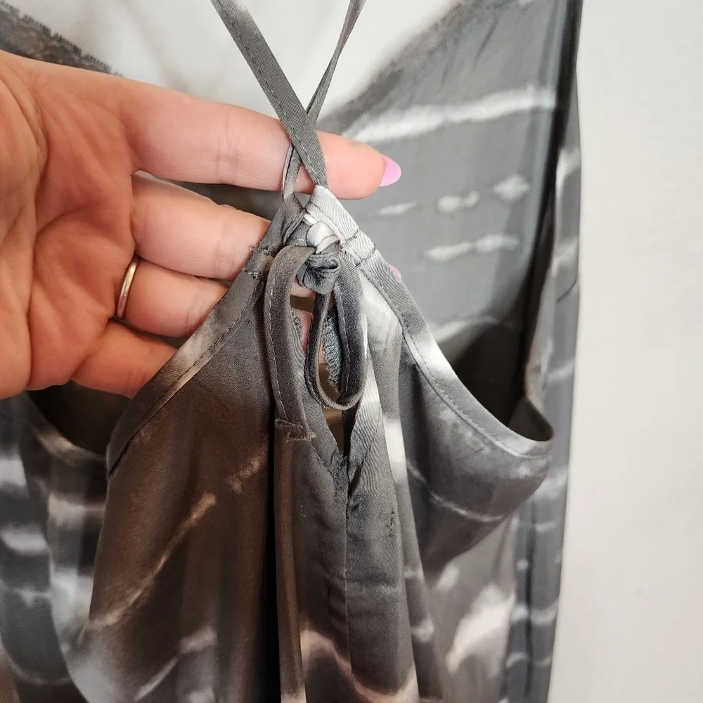 Aerie Gray Tie-Dye Slip Dress - Picture 8 of 16